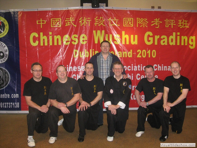 Grading by the The Chinese Wushu Association, held in Dublin.