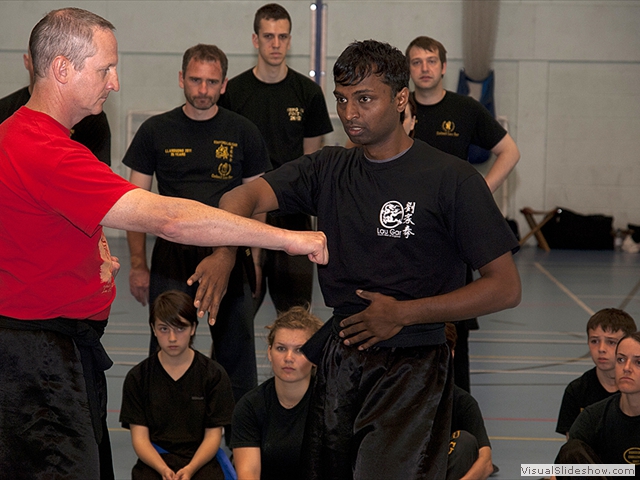 Guardians Andrew Nation and Rash Patel demonstrating at the Summer Course