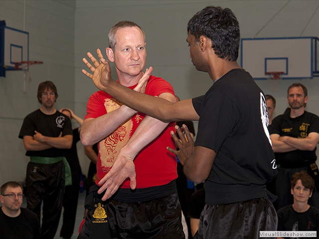Guardians Andrew Nation and Rash Patel demonstrating at the Summer Course