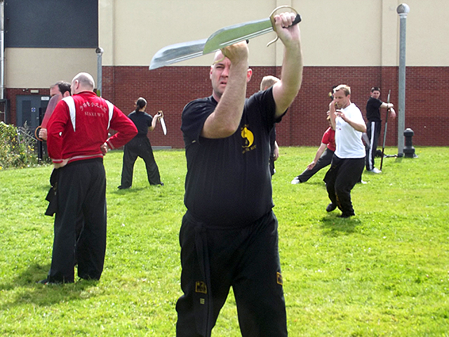 Niall Whyte Training at the Summer Course