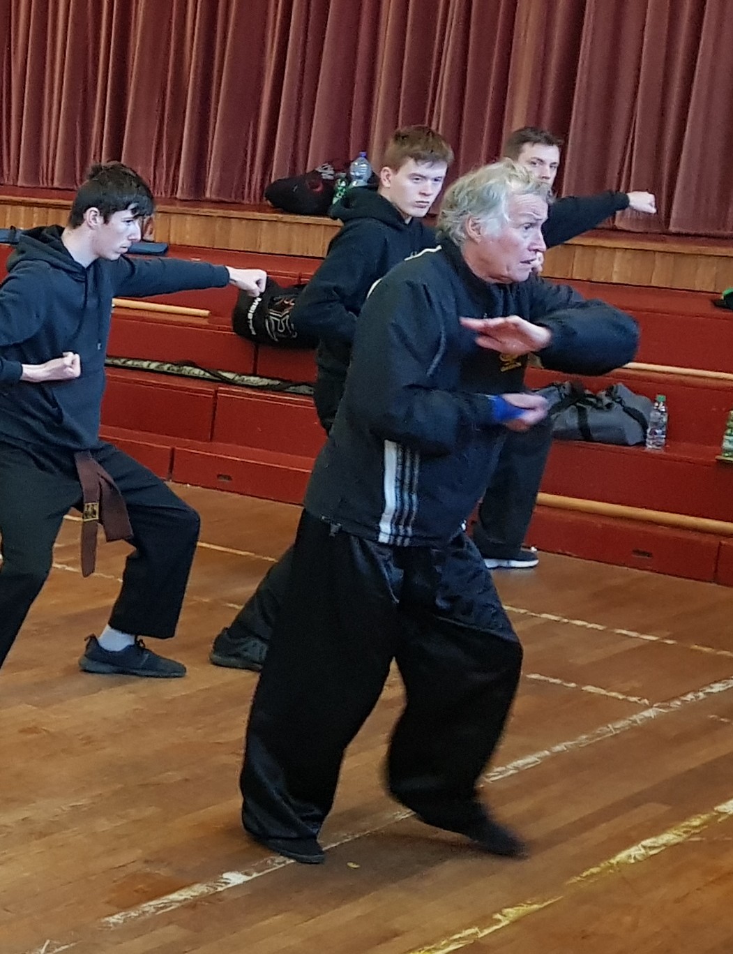 Students at the recent Master John Russell Training Weekend
